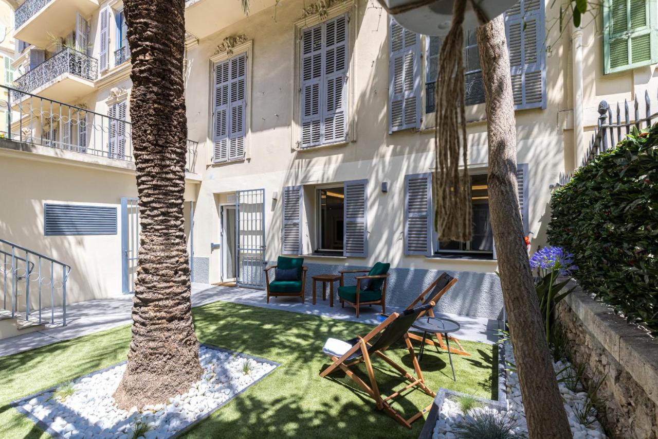Apartament Luxury 3 Bdr Garden & Parking - Angels' Garden Nicea Zewnętrze zdjęcie