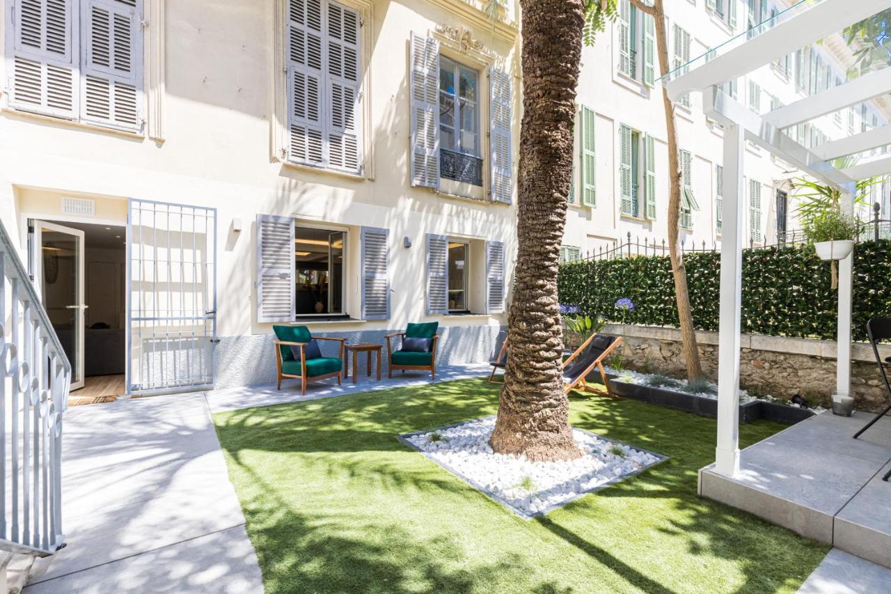 Apartament Luxury 3 Bdr Garden & Parking - Angels' Garden Nicea Zewnętrze zdjęcie