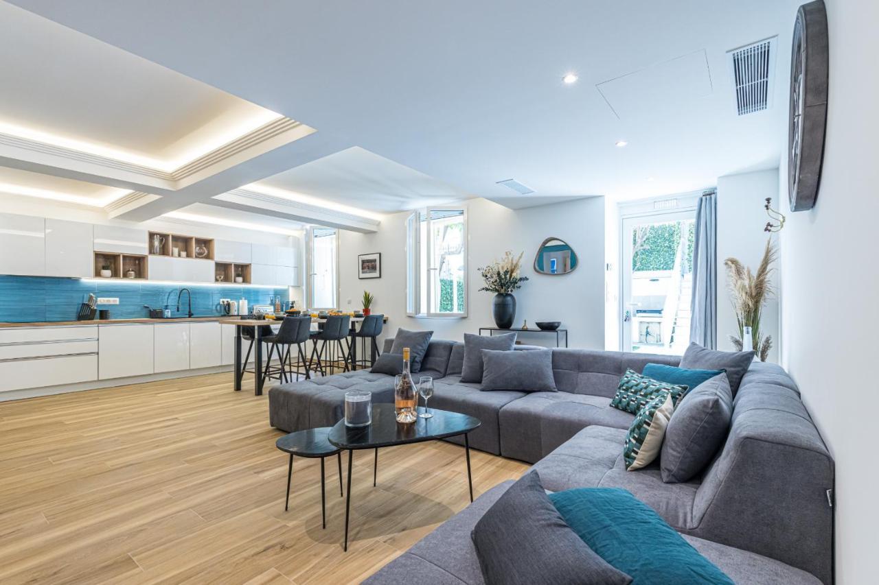 Apartament Luxury 3 Bdr Garden & Parking - Angels' Garden Nicea Zewnętrze zdjęcie