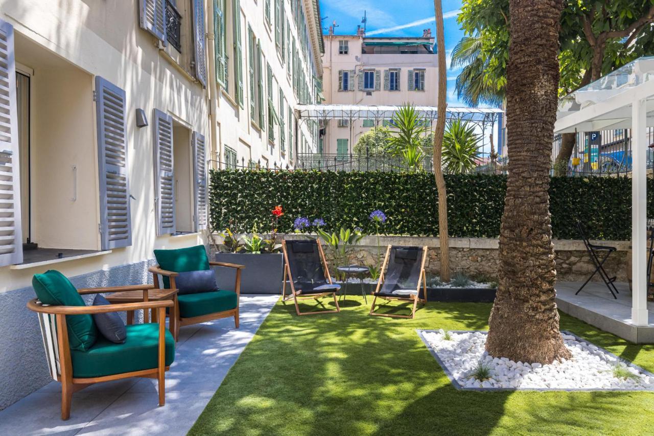 Apartament Luxury 3 Bdr Garden & Parking - Angels' Garden Nicea Zewnętrze zdjęcie