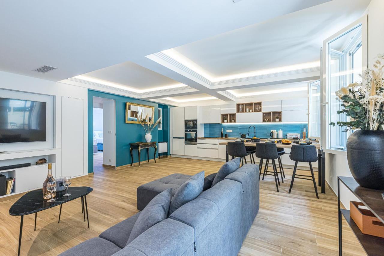 Apartament Luxury 3 Bdr Garden & Parking - Angels' Garden Nicea Zewnętrze zdjęcie