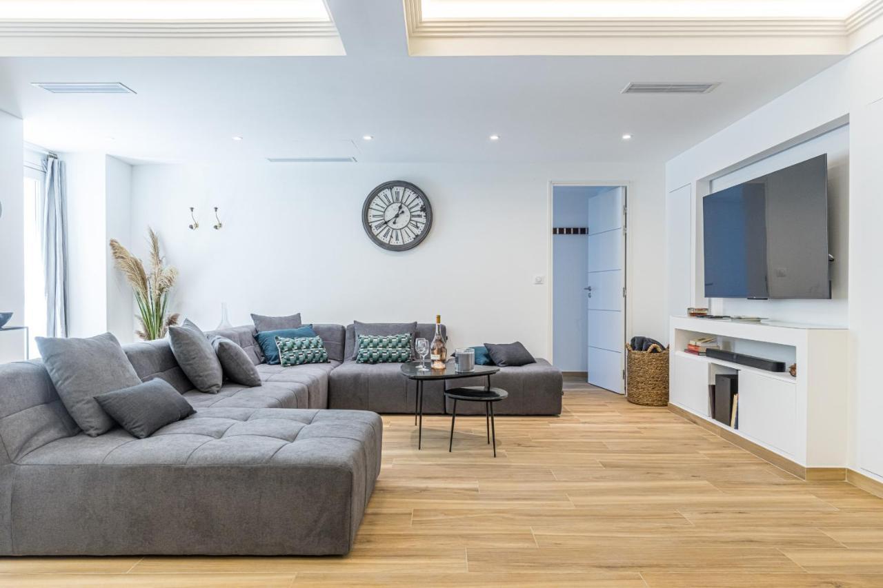 Apartament Luxury 3 Bdr Garden & Parking - Angels' Garden Nicea Zewnętrze zdjęcie